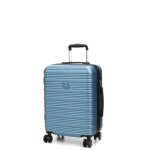 Valise cabine rigide worldline linz 3 - 55 x 40 x 25 cm bleu orage