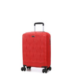 Valise cabine rigide worldline potsdam 55 cm rouge vert
