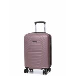 Valise cabine rigide worldline sintra 3 - 55 cm rose