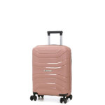 Valise cabine rigide pas cher worldline syros 55 cm vieux rose