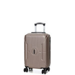 Valise cabine rigide worldline tanger 3 - 55 cm champagne beige