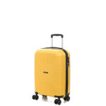 Valise cabine rigide 4 roues pas cher worldline tenerife 55 cm jaune Valise cabine rigide 4 roues pas cher worldline tenerife 55 cm jaune