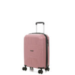 Valise cabine rigide 4 roues pas cher worldline tenerife 55 cm vieux rose Valise cabine rigide 4 roues pas cher worldline tenerife 55 cm vieux rose