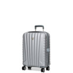 Valise cabine roncato uno zsl premium 2. 0 - 55x40x20 cm gris / argent