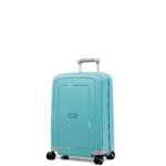 Valise cabine samsonite s'cure 55x40x20 cm aqua blue bleu