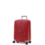 Valise cabine samsonite s'cure 55x40x20 cm crimson red rouge