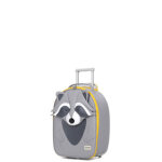 Valise cabine samsonite happy sammies eco raccoon 45 cm raccoon remy gris