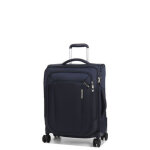 Valise cabine samsonite respark slim 55x40x20 cm slim midnight blue bleu