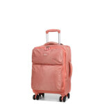 Valise cabine souple airtex mimas 54 cm - 4 roues rose