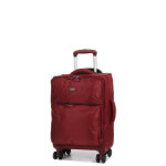 Valise cabine souple airtex mimas 54 cm - 4 roues bordeaux rouge