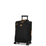 Valise cabine souple bric's x - travel 55 cm noir