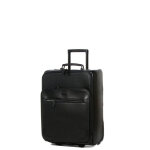 Valise cabine souple en cuir g�rard h�non manhattan 51. 5 cm noir