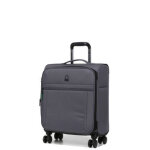 Valise cabine souple delsey x benetton be slim 54. 5 cm anthracite gris