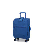 Valise cabine souple elite pure soft s 55 x 35 x 20 cm bleu classique