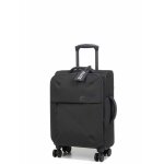 Valise cabine souple elite pure soft s 55 x 35 x 20 cm gris asphalte