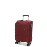 Valise cabine souple extensible airtex alya 55 x 35 x 20 cm bordeaux rouge