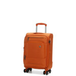 Valise cabine souple extensible airtex alya 55 x 35 x 20 cm orange