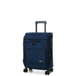 Valise cabine souple extensible airtex gemini 55 cm bleu marine