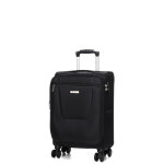 Valise cabine souple extensible airtex phobos 2 - 5 cm noir
