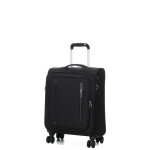 Valise cabine souple extensible american tourister cloudrider 55 cm jet black noir
