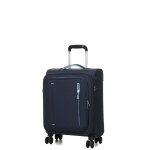 Valise cabine souple extensible american tourister cloudrider 55 cm sky navy bleu