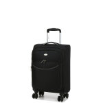 Valise cabine souple extensible lys niagara 55 cm noir