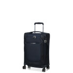 Valise cabine souple extensible re - lite slim 55 cm - poche midnight blue bleu