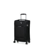 Valise cabine souple extensible re - lite slim 55 cm - poche noir