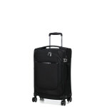 Valise cabine souple extensible re - lite slim 55 cm - poche noir