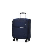 Valise cabine souple extensible samsonite gotwist 55 cm navy blue bleu