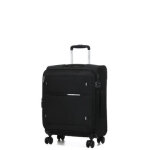 Valise cabine souple extensible samsonite gotwist 55 cm noir