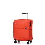 Valise cabine souple extensible samsonite urbify 55 cm lava orange