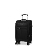 Valise cabine souple extensible worldline horta 3 - 56 cm noir