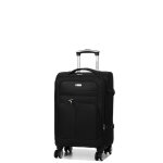 Valise cabine souple extensible worldline horta 3 - 56 cm noir