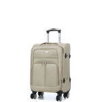 Valise cabine souple extensible worldline horta 3 - 56 cm vert tilleul