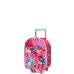 Valise cabine souple heys les trolls poppy's unicorn 47 cm rose