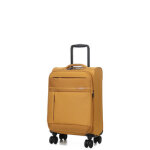 Valise cabine souple jump monthelys slim 55 x 35 x 20 cm jaune