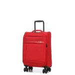 Valise cabine souple jump monthelys slim 55 x 35 x 20 cm rouge
