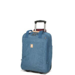 Valise cabine souple lys urban 50 cm - poche frontale bleu Valise cabine souple lys urban 50 cm - poche frontale bleu