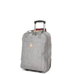 Valise cabine souple lys urban 50 cm - poche frontale gris clair Valise cabine souple lys urban 50 cm - poche frontale gris clair
