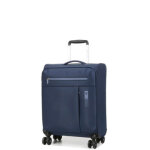 Valise cabine souple roncato neon lite 55 x 40 x 20 cm bleu marine