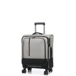 Valise cabine souple travelite crosslite 5. 0 s 55 x 40 x 20 cm nature blanc