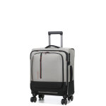 Valise cabine souple travelite crosslite 5. 0 s 55 x 40 x 20 cm nature blanc