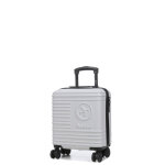 Valise cabine underseat rigide a�rial pop 45 x 36 x 20 cm gris souris