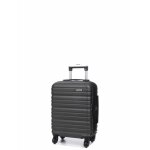 Valise cabine underseat rigide kinston panama 45x35x20 cm gris fonc�