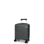 Valise cabine underseat rigide lys managua 45 cm gris fonc�