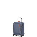 Valise cabine underseat souple at cloudrider 40x30x20 cm - 2 roues stone blue bleu