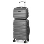 Valise cabine worldline minneapolis 2 - 55 cm et vanity gris