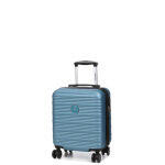Valise cabine xs 45x36x20 cm extensible worldline linz 3 bleu orage