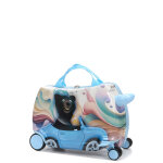 Valise cavalier a�rial ourson 47 cm bleu